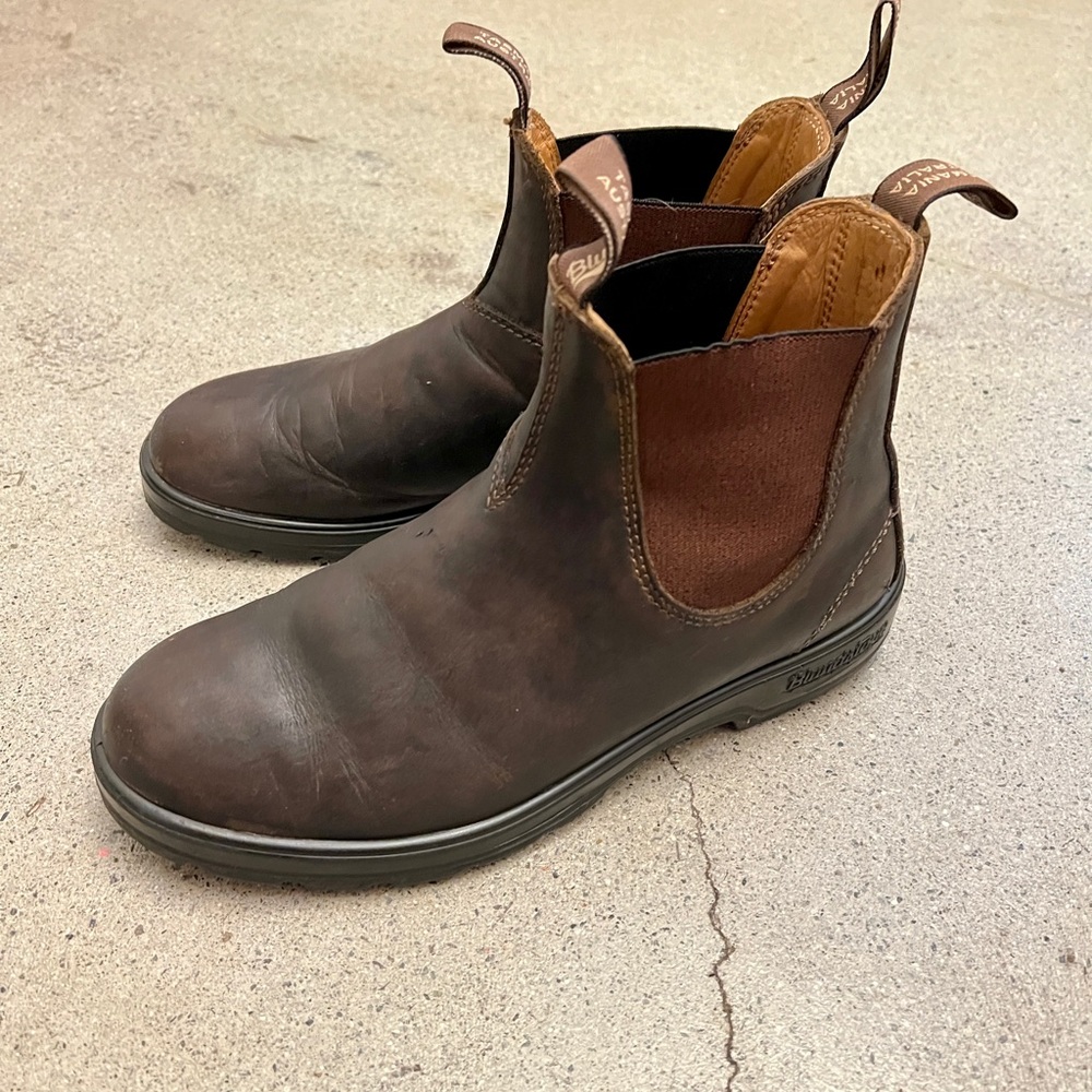 Blundstone Chelsea Boots #585 Rustic Brown